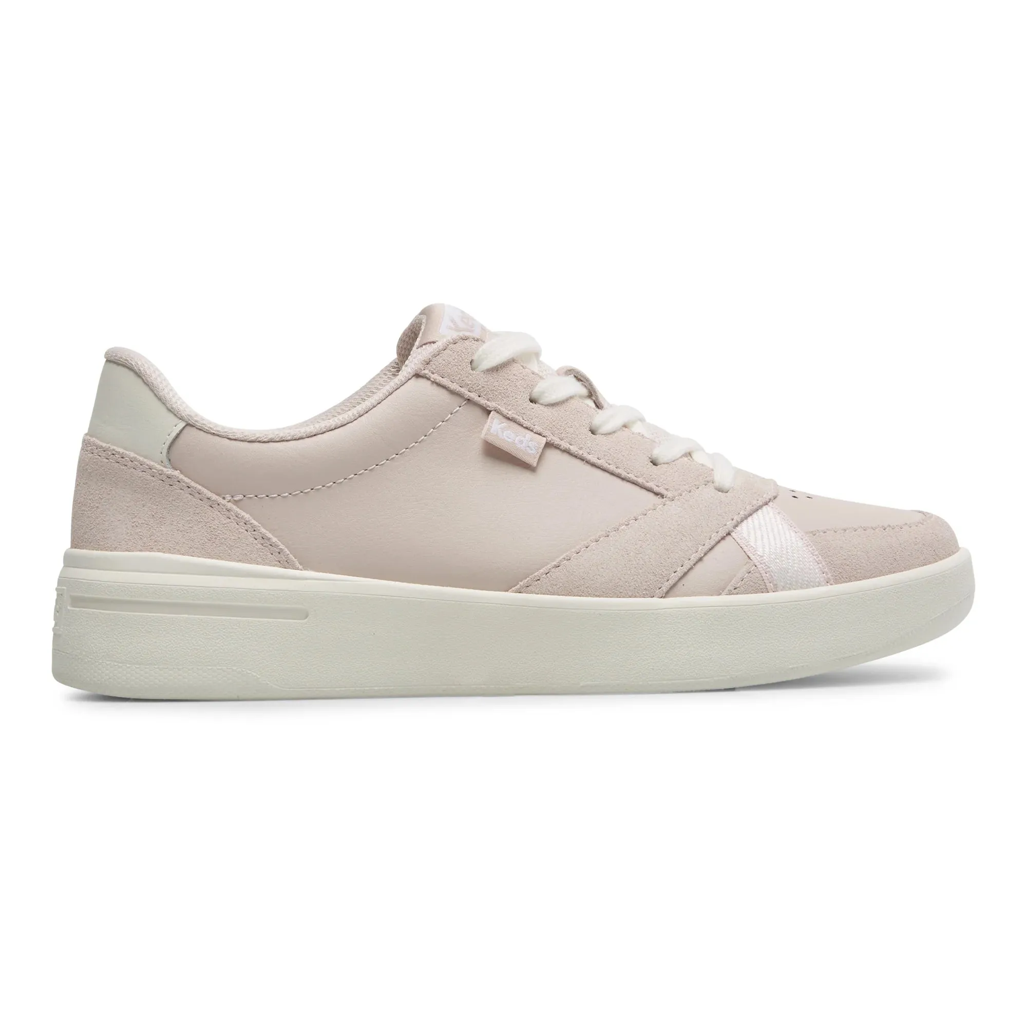 The Court Leather/Suede Light Pink