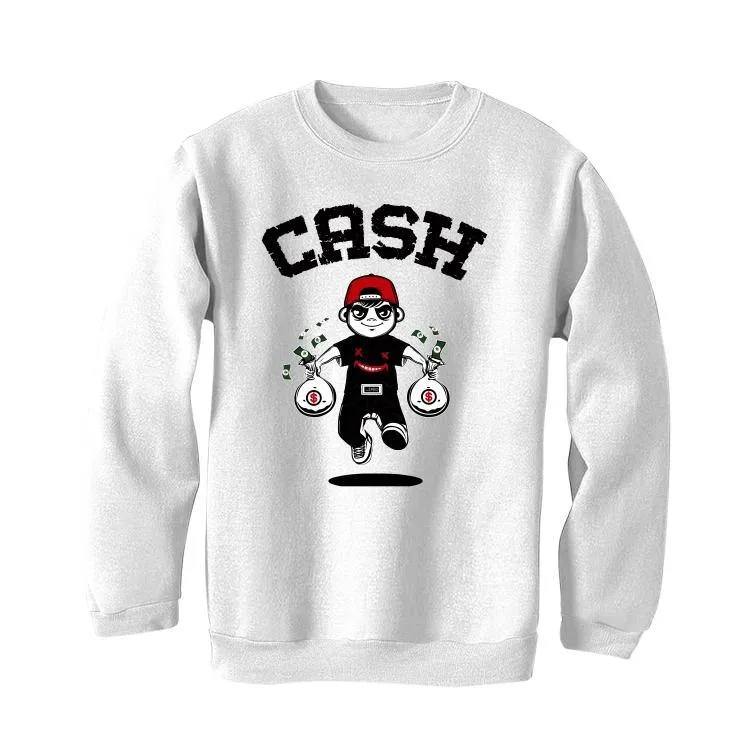 The Nike Air Foamposite Pro White/Black/Varsity Red White T-Shirt (Cash )