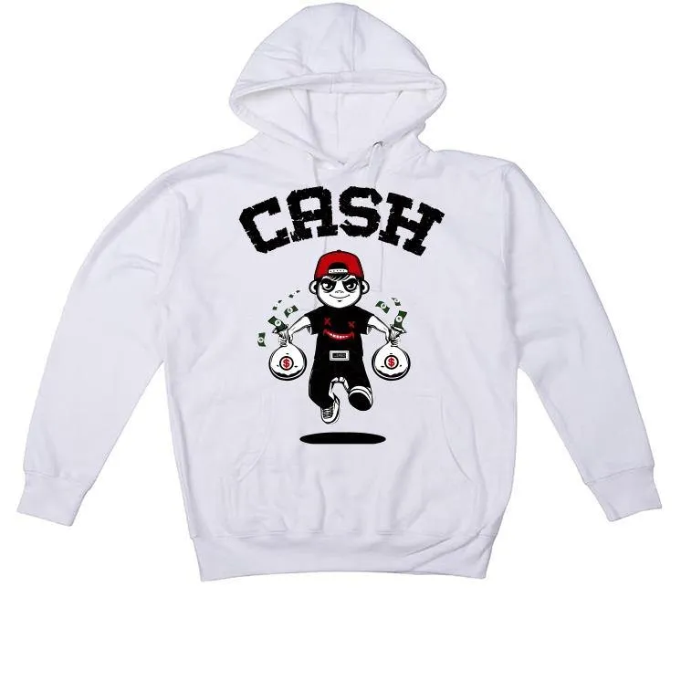 The Nike Air Foamposite Pro White/Black/Varsity Red White T-Shirt (Cash )