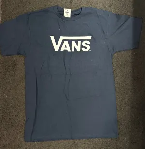 Vans Navy Blue Classic Logo T-Shirt