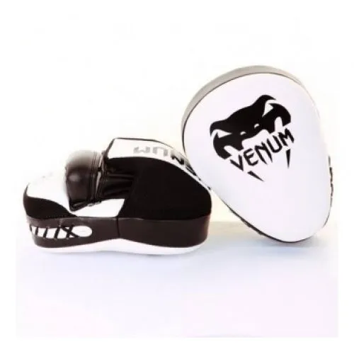 VENUM-0439 Cellular 2.0 MUAY THAI BOXING MMA PUNCHING FOCUS MITTS PADS White Black