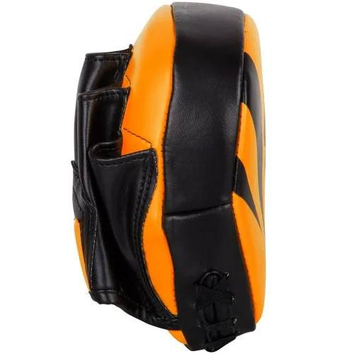 VENUM ELITE MINI MUAY THAI BOXING MMA PUNCHING FOCUS MITTS PADS Orange