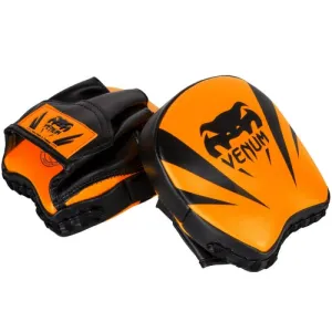 VENUM ELITE MINI MUAY THAI BOXING MMA PUNCHING FOCUS MITTS PADS Orange