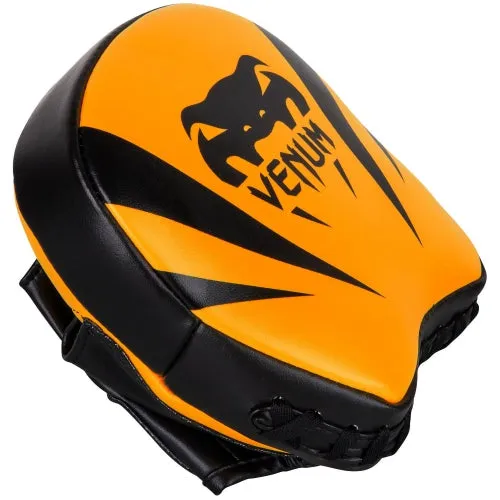 VENUM ELITE MINI MUAY THAI BOXING MMA PUNCHING FOCUS MITTS PADS Orange