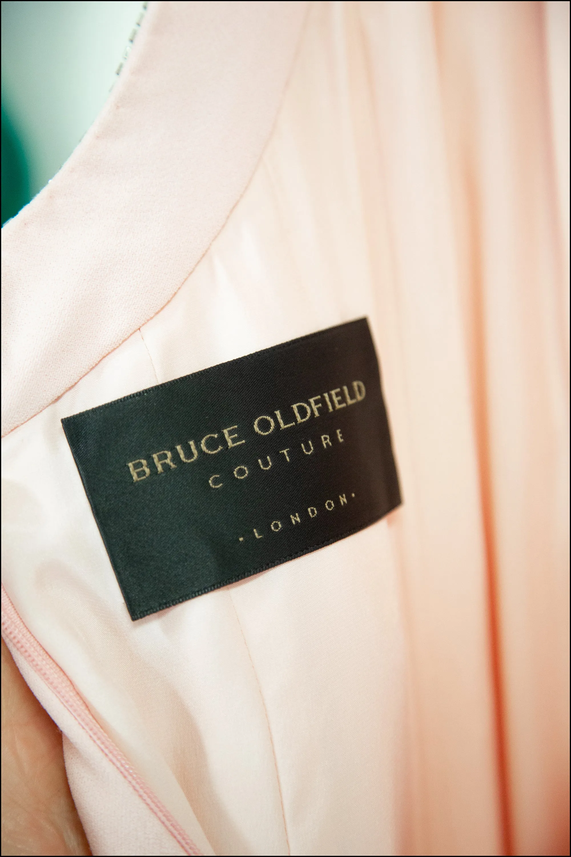 Vintage 1990s Bruce Oldfield Pink Silk Couture Gown