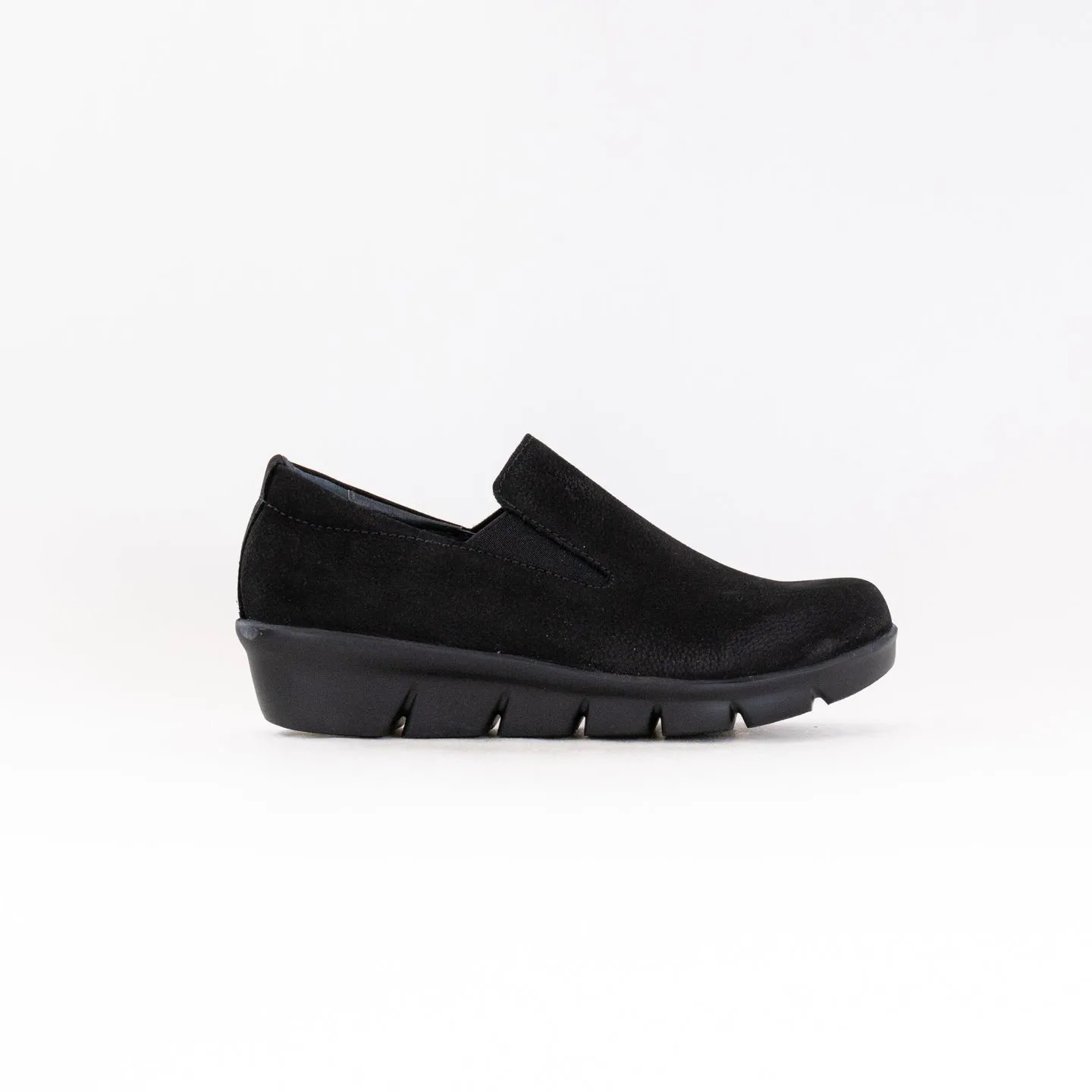 Wolky Mesita (Women's) - Black Antique Nubuck