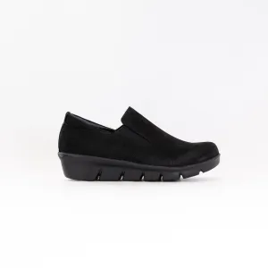 Wolky Mesita (Women's) - Black Antique Nubuck