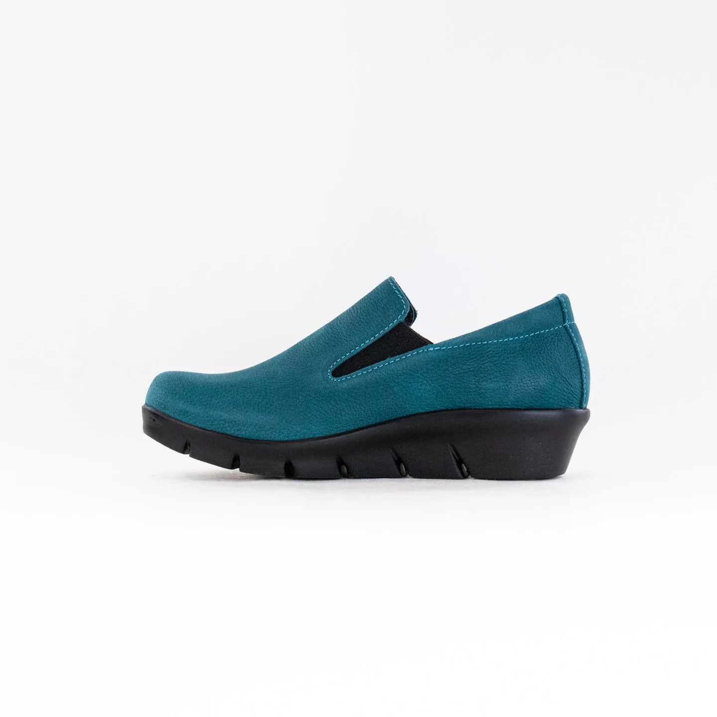 Wolky Mesita (Women's) - Petrol Antique Nubuck
