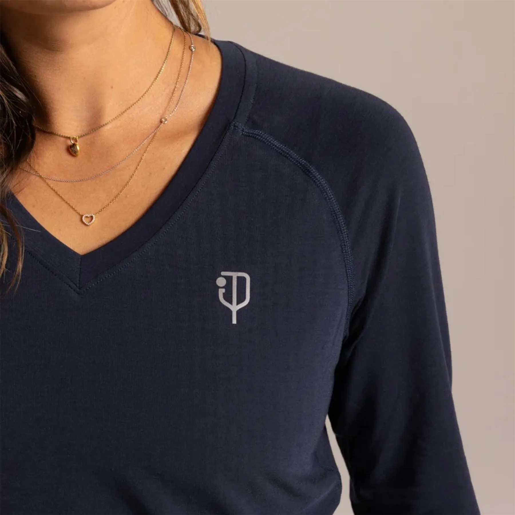 Womens 5.0 LS Tee Bainbridge Blue - 2024