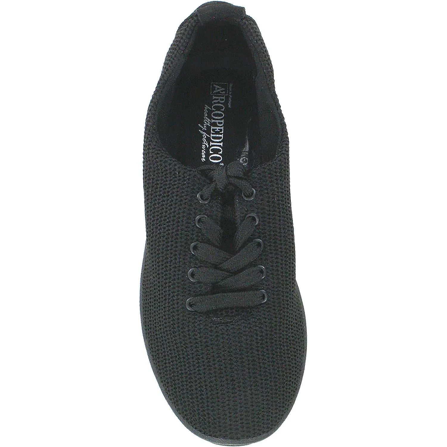 Women's Arcopedico Net 3 Black Fabric