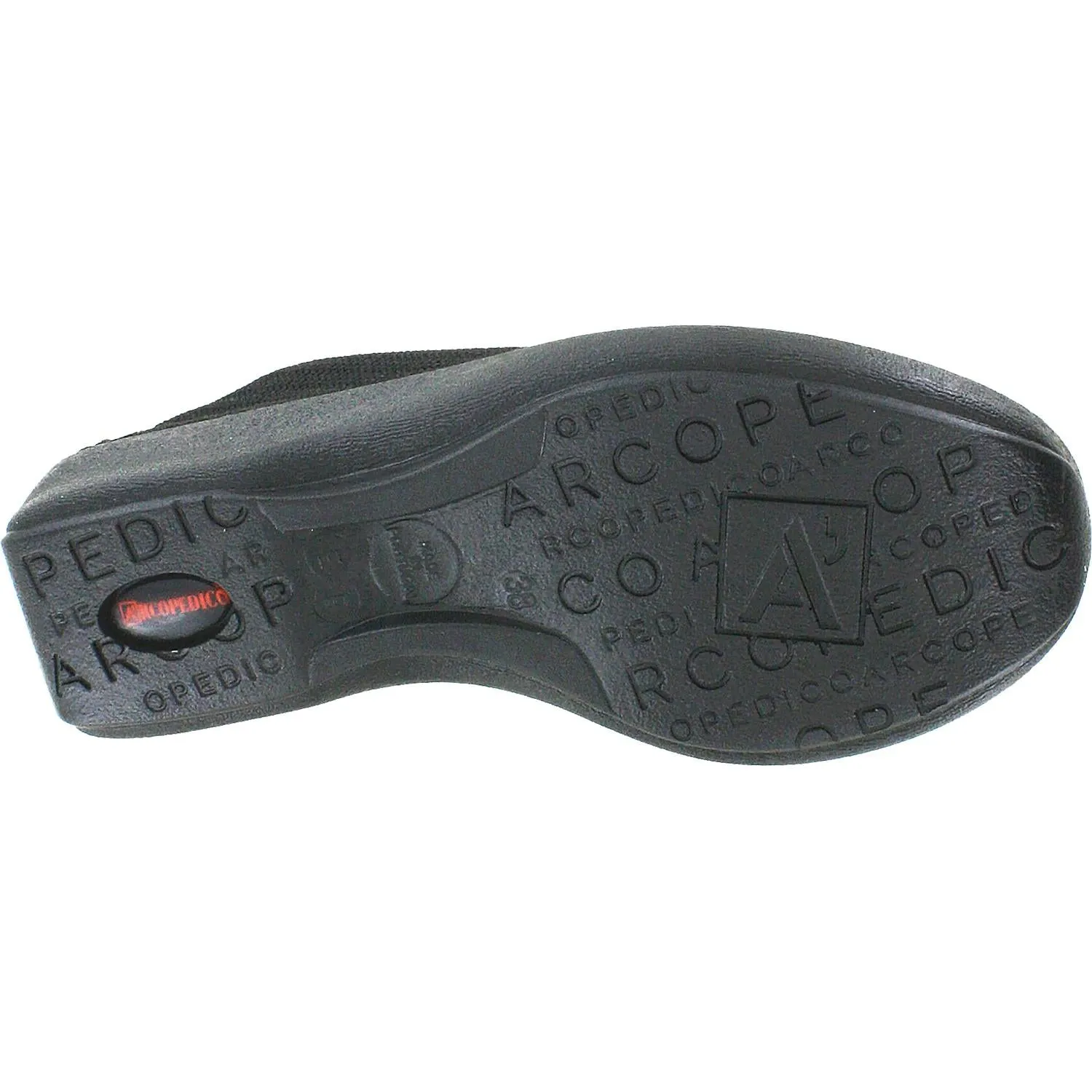 Women's Arcopedico Net 3 Black Fabric