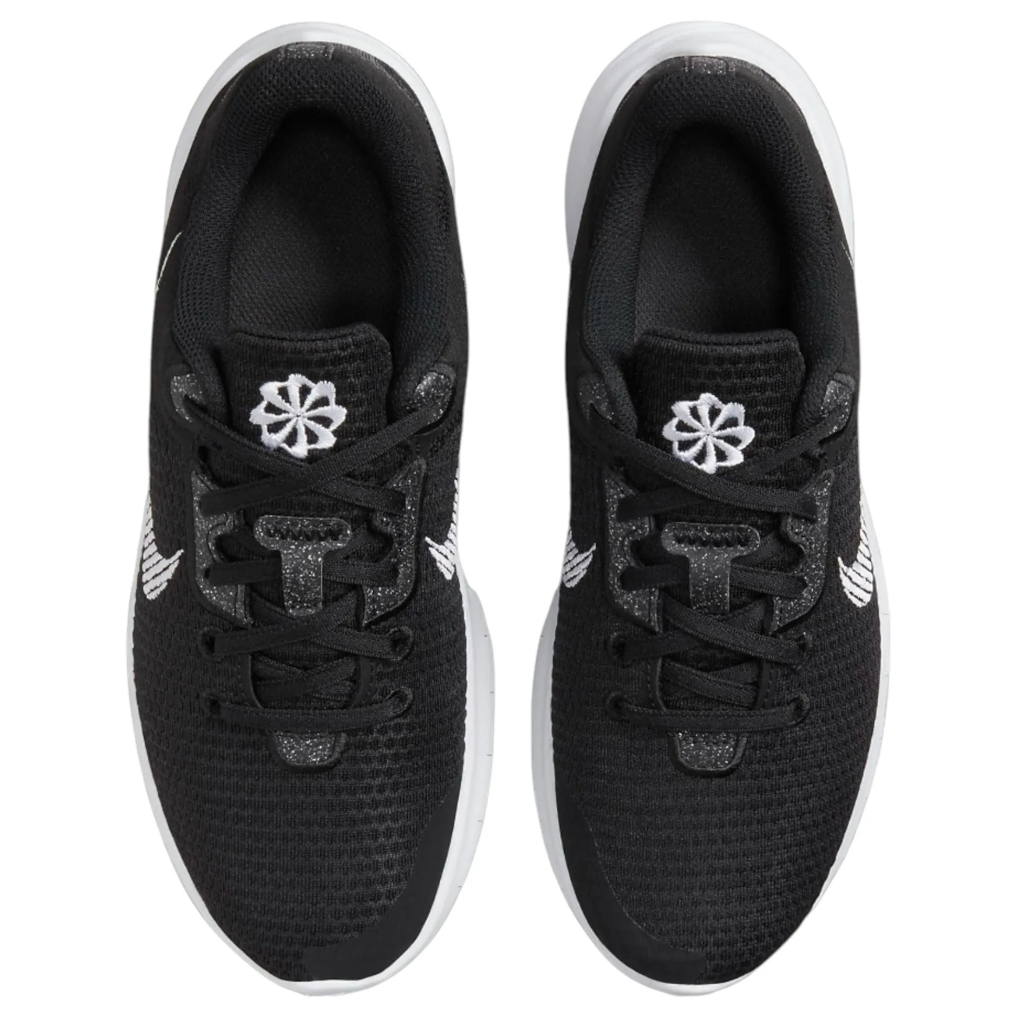 Womens Nike Flex Experience Run 11 Next Nature Black/ White Running Shoes