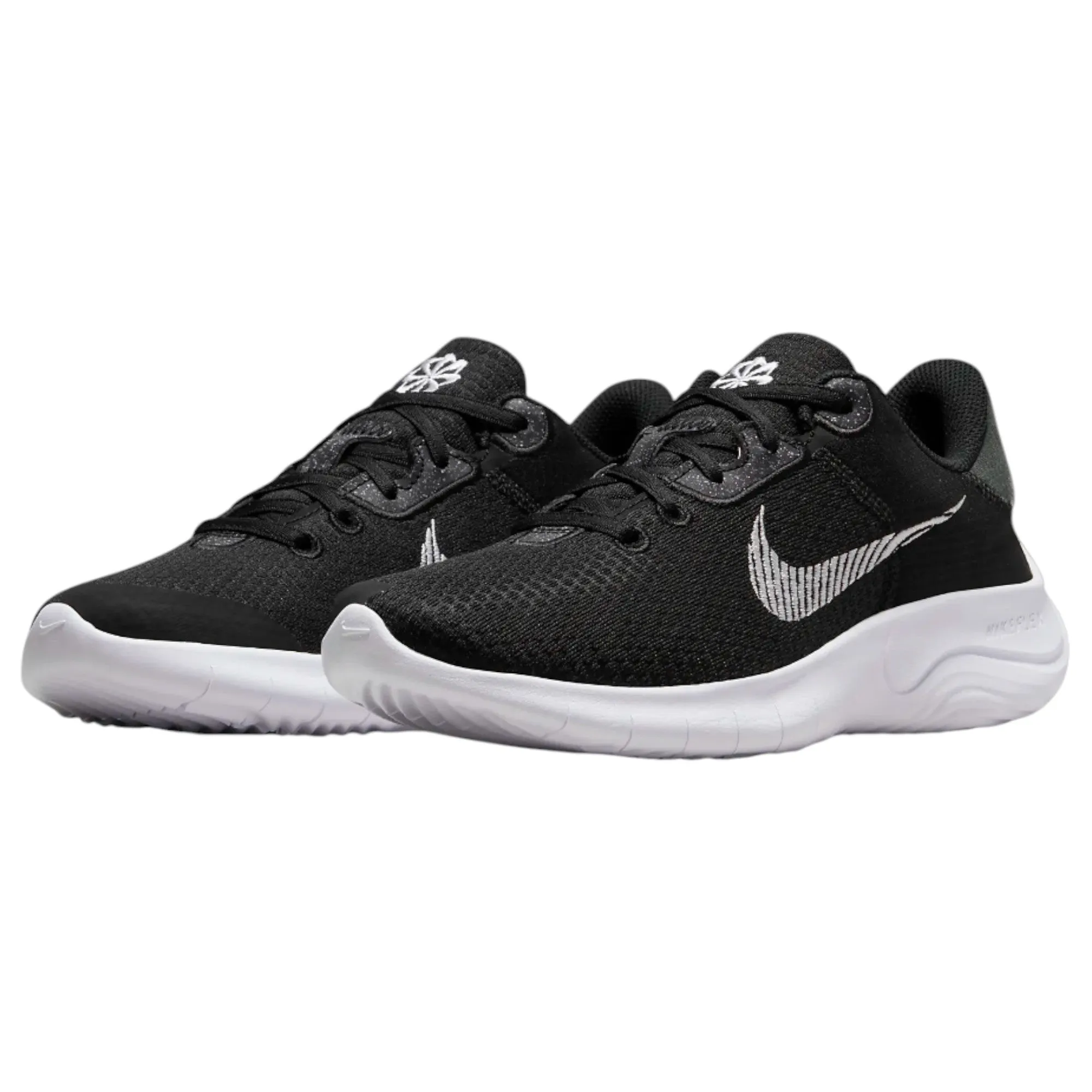 Womens Nike Flex Experience Run 11 Next Nature Black/ White Running Shoes