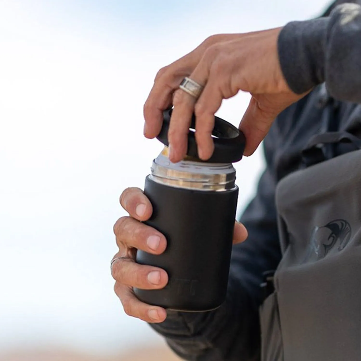 YETI Rambler 12 oz. Colster 2.0 Can Insulator, Black