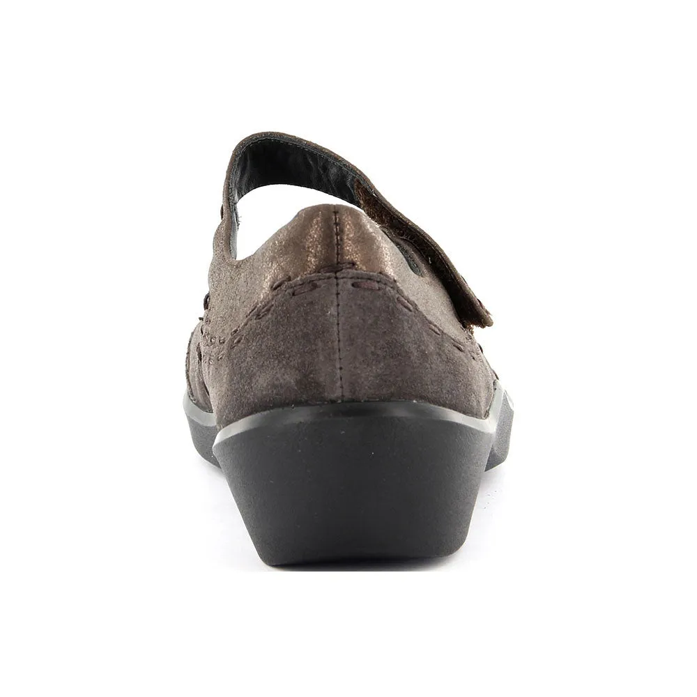 Ziera Gummibear Mary Jane Espresso Brown (Women's)