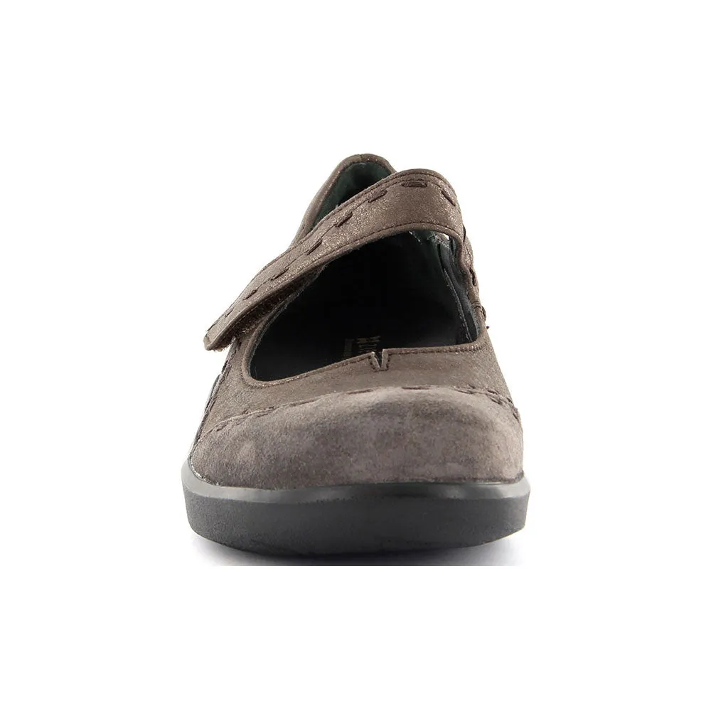 Ziera Gummibear Mary Jane Espresso Brown (Women's)