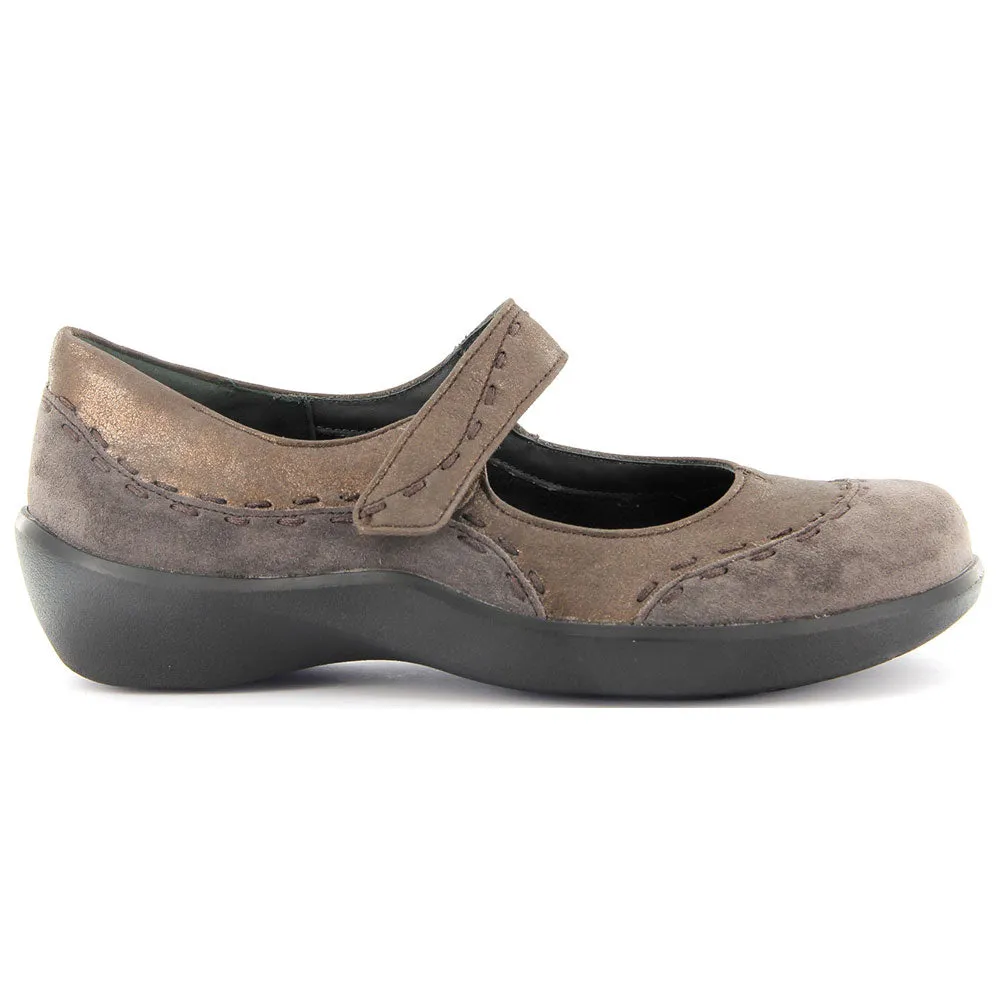 Ziera Gummibear Mary Jane Espresso Brown (Women's)